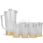 Happy Clear Acrylic Water Set 7 Pcs
