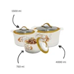 Happy Hot Value Gold Glass Top Hotpot - Image 8