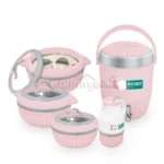 Arizona H-7 Glass Top Hotpot Set (Pink)