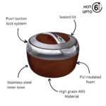 Hisense Metallic Casserole (Brown) - Image 7